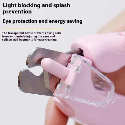 BasilStar 2-in-1 LED Pet Nail Clippers